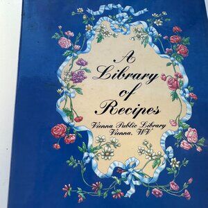 #B53 LIBRARY OF RECIPES VIENNA WV 1996 EXCELLENT CONDITION